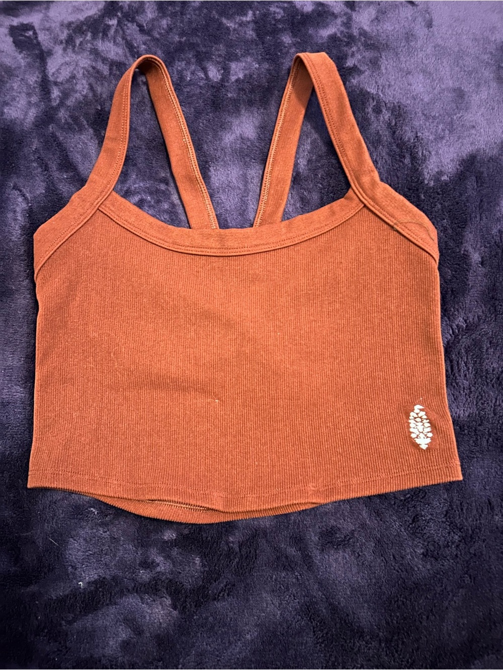 FP Movement by Free People redish All Clear Tank